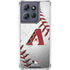MLB Arizona Diamondbacks Game Ball Moto G Play 5G (2025) Clear Case